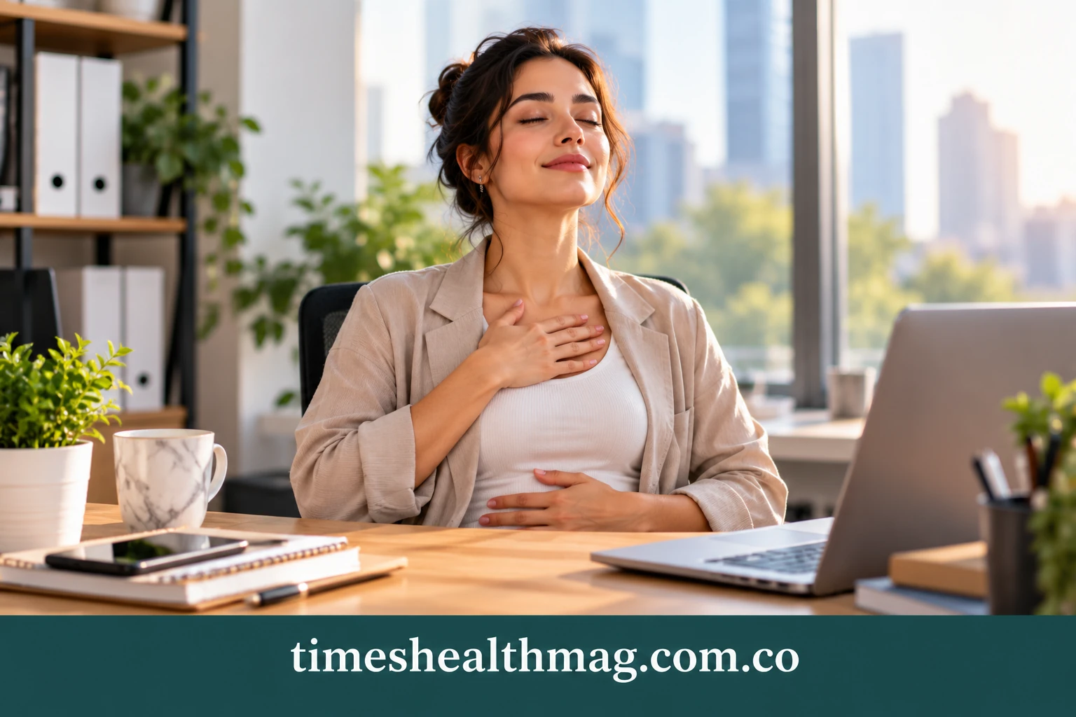 5-Minute Breathing Exercise for Anxiety at Work